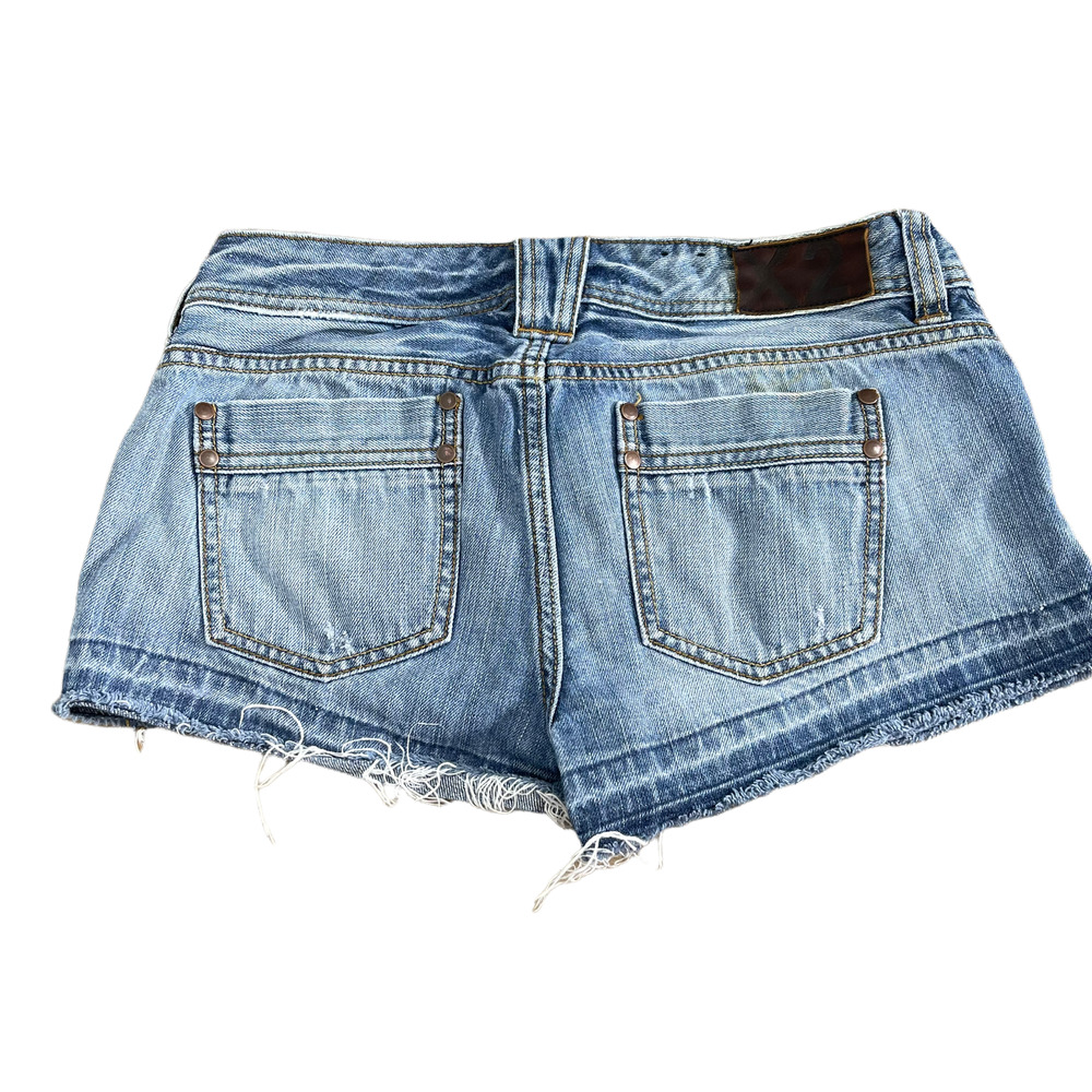 Express Shorty Short Jean Shorts 4